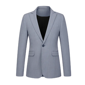 Blazer Vintage para Hombre en Gris Jaspeado, Estilo Tweed, Textura Moteada, Diseño de Solapa con Aspecto de Lana, Abrigo Casual de Moda Herencia Premium - Product Image 4