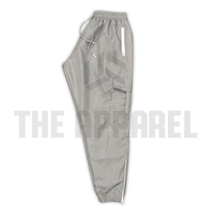 Custom <b>Men's</b> Breathable Nylon Tracksuit Shorts Set Solid Pattern Two-Piece Jogger with Zip Jacket Tracksuits for <b>Men</b> - Product Image 4