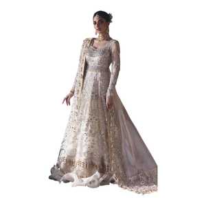 Elegante Salwar Kameez Estilo Pakistaní, Vestido de Novia Listo para Usar, Traje Salwar Cosido para Fiestas - Product Image 1
