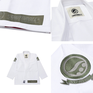 Nuevo Modelo RTS, Conjunto de Gi de BJJ Shoyorol Negro Profesional OEM, 100% Algodón, Logotipo Frontal, 460g, Lavado, Alta Calidad, Unisex, Transpirable para Adultos - Product Image 4