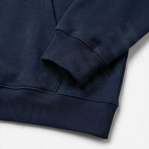 Sudaderas con capucha de algodón y forro polar para hombre, con cremallera, estampado digital personalizado, hombros caídos, estilo urbano, de peso pesado, para invierno - Product Image 6