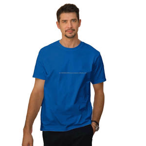 Camiseta de Hombre de Algodón y Elastano Premium, Transpirable, Ecológica, de Manga Corta, Corte Clásico, Diseño Personalizado, Precio de Fábrica - Product Image 2