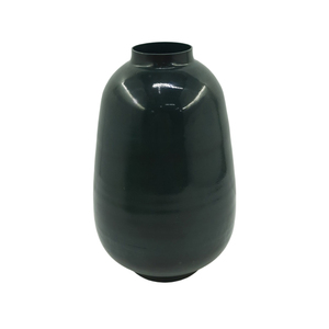 Modern Metal Flower <b>Vase</b> and Planter with Enamel Finish for Indoor and Outdoor Decoration Contemporary Metal Flower <b>Vase</b> - Product Image 4