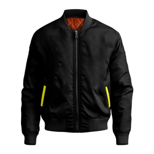 2026 Women Black Bomber <b>Jacket</b> Custom Chapter Logo Embroidered Greek Letter Coat OEM School & Collegiate Sorority Gear Bomber - Product Image 5