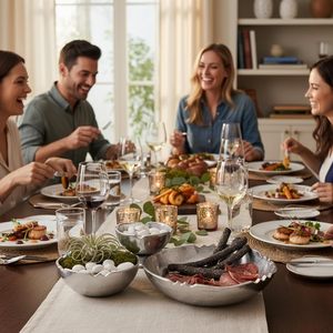 Bandeja para servir, juego de tazones para salsa, tazones para servir chutney, bandeja para aperitivos de fiesta, bandeja para servir con compartimentos para salsas - Product Image 2