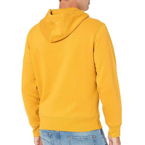 Custom Men's 100% Cotton <b>Zip</b> Up Hoodie Full Zipper <b>Hooded</b> Sweatshirt Casual Streetwear Custom Logo OEM ODM Wholesale - Product Image 4