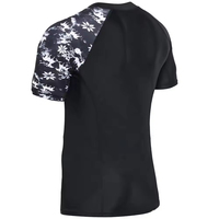 Rashguard tendance à manches courtes, Rashguards personnalisés à manches courtes, Rashguard sur mesure pour hommes