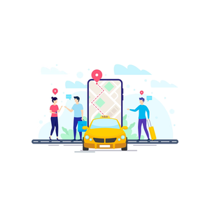 Développement d'une application de taxi avec fonction de sécurité pour les enfants, réservation approuvée par les parents, notification des gardiens, surveillance et sécurité des trajets - Product Image 1