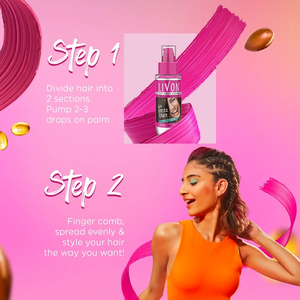 Suero Capilar para Mujer, para Todo Tipo de Cabello, Suavizante, Anti-Frizz, Brillo, Aceite de Argán, Vitamina E, Cuidado Líquido sin Enjuague, 100ml - Product Image 3