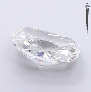 Diamante Sintético con Corte Cojín de 2.90 CT, Certificado por IGI, Color D, Claridad VVS1, Cultivado en Laboratorio, CVD, Joyería ROYAL GEMS - Product Image 4