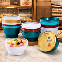 Food-Grade PP Plastic Ready-Meal Bowls for Bird's Nest, Fish Maw Soup and Buddha Jumps Over the Wall Packaging
