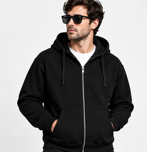 Sudadera con Capucha Personalizada, Cuello Redondo, Corte Holgado, Unisex, Algodón Jersey Grueso de 320 g, Secado Rápido, Transpirable, Ropa Casual de Invierno, Estilo Urbano, OEM - Product Image 4
