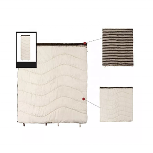 Sac de couchage rectangulaire double confortable en polyester, 3 saisons, hiver, randonnée et camping, capacité 2 personnes, exporté du Bangladesh - Product Image 5