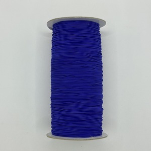 Cordon élastique tressé bleu céruleen n°17, 1,2 mm, 288 yards, 100 % nylon haute ténacité, écologique, pour textile de maison - Product Image 5
