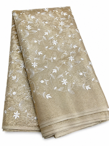Tissu brodé malté, tissu à sequins, tissu en maille, tissu imprimé numérique pour la production de vêtements de mode africaine, exportation pour acheteurs. - Product Image 3
