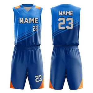 High Quality Unisex Basketball Uniforms 100% Polyester Breathable Custom Front Team Jersey Sets Digital Print Adult Plus Size - Product Image 5