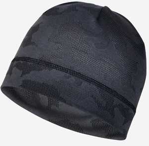 Unisex Black Camouflage <b>Beanie</b> Breathable <b>Waterproof</b> Polyester Outdoor Hat 56-58CM Casual Adult Winter Cap - Product Image 2