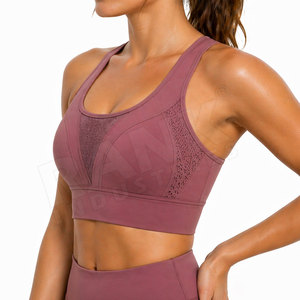Soutien-gorge de sport rembourré pour femme, nouveau style, idéal pour la salle de sport, les entraînements et le fitness. - Product Image 4