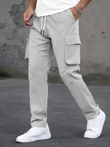 Pantalones Cargo para Hombre, Cómodos, Premium, Diseño Multibolsillos, 100% Algodón, Secado Rápido, Peso Medio, Denim de Bangladesh - Product Image 2