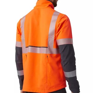 Detachable Reflective Safety Vest Jacket ANSI Class 1 LED Flash Waterproof Breathable for Construction Work - Product Image 3