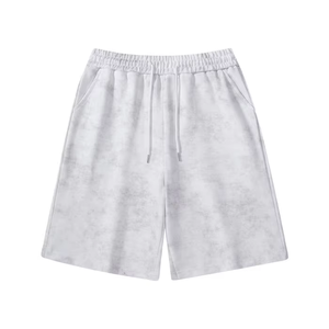 Shorts Cargo Tie-Dye Décontractés en Coton (85%) et Polyester (15%) de 400 Grammes pour Fabricants de Vêtements – Style Ample avec Cordon de Serrage - Product Image 4