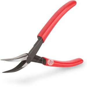 LUMINEX IMPEX Mini 45-Degree Long Nose Pliers Stainless Steel Jewelry Plating <b>Tool</b> Light Weight <b>Smooth</b> Work - Product Image 1