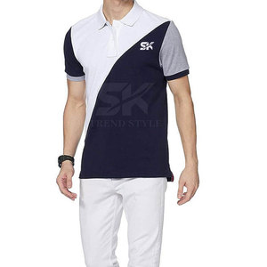 Polo de Diseño Moderno para Hombre, Bicolor, Liso, de Primera Calidad, Precio Económico, 100% Algodón, Transpirable - Product Image 5