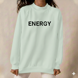 Women Casual Oversized Long <b>Mock</b> <b>Neck</b> Sweatshirt Autumn Winter <b>Top</b> Relaxed Fit Front Logo Street Fashion for Daily Comfort - Product Image 2