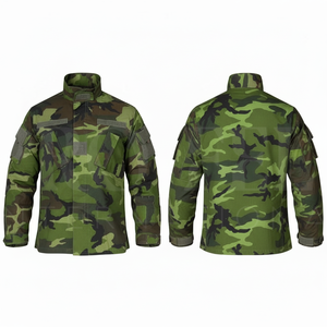 Heavy Duty Style Heavy Weight <b>Camo</b> <b>Cargo</b> Jacket Zipper Front Multi Pocket Durable Fabric Oversized Fitted Winter Outdoor Jackets - Product Image 5