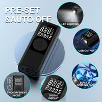 12V Portable Mini Wireless Digital Tyre Inflator Electric Air Compressor Car Bike Tire Inflation Air Pump