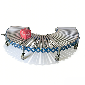 Nouveau système de convoyeur à rouleaux flexible en SUS304 pour la manutention des matériaux dans la logistique d'entrepôt et les applications industrielles - Product Image 1