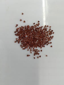 Natural Red <b>Garnet</b> 2MM Trillion Cut Best Quality Loose Gemstone For Jewelry Making - Product Image 3