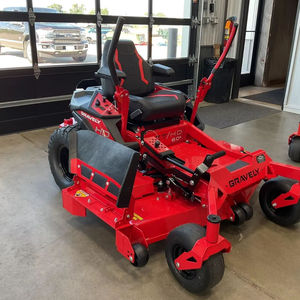 Red Zero Turn Lawn Mower Ride on Grass <b>Cutter</b> Seat Mounted Handle Remote Control for Garden Farm - Product Image 3