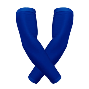 Chemises de compression rembourrées Body Safe Guard bleues à manches longues avec protection des épaules pour le football, le basketball, le paintball, le rugby - Product Image 1