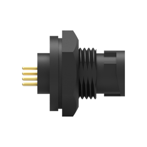 Conector Industrial Impermeable IP67 Tipo PCB con Bloqueo Frontal, Carcasa de Nailon y Contacto de Latón de 6 Pines - Product Image 6