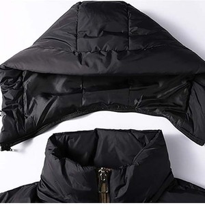 Vestes en polyester pour hommes de haute qualité en provenance du Pakistan, prix de gros, vestes matelassées personnalisées, imperméables et coupe-vent - Product Image 6