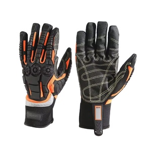Gants de sécurité industrielle de construction de haute qualité résistants aux coupures gants d'impact de travail de mécanicien de sécurité de protection - Product Image 1