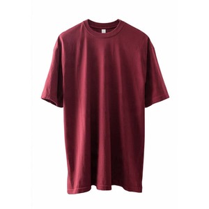 เสื้อยืดแขนสั้นสีเทาทรงโอเวอร์ไซส์สำหรับผู้ชาย คอโอ ทรงปกติ ผ้าฝ้าย 100% ดีไซน์เรียบง่าย สีพื้น ผ้าถักเนื้อนุ่ม ขายส่ง - Product Image 3