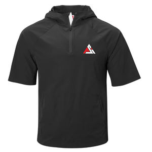 Veste de baseball et softball personnalisée avec motif printanier, légère, coupe-vent, pour l'échauffement, avec logo d'équipe OEM, pour hommes - Product Image 1