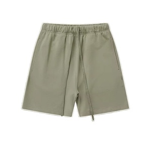 Pantalones Cortos Deportivos de Algodón para Hombre, con Bolsillos, Diseño Sólido, Malla Transpirable, para Gimnasio y Running - Product Image 6