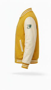 Winter Fashion Varsity <b>Jackets</b> Wool Viscose Polyester Cotton Hooded Front Logo Unisex Oversized - Product Image 2