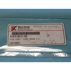 LOT DE 10 MICRO-SWISS 414FA-0613-335 - Équipements et pièces semi-conductrices d'occasion de qualité supérieure, disponibles dans le monde entier - Product Image 3