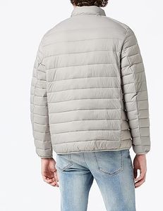 2026 Custom Plus Size Unisex Puffer Bubble Jackets Light Gray Winter Fashion <b>Coat</b> <b>Heating</b> Feature Waterproof Material Men Women - Product Image 4