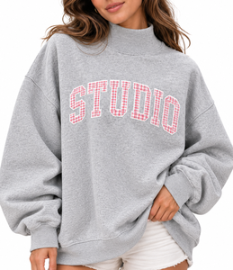 Suéter de Cuello Alto Personalizado para Mujer, Tejido, Corte Holgado, Invierno, con Logotipo Frontal, Ecológico, Secado Rápido, Servicio OEM ODM - Product Image 6