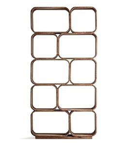 Modern Handcrafted <b>Solid</b> <b>Wood</b> Storage Bookshelf Designed for Home Office Organization Living Room Display and Wholesale Supply - Product Image 3
