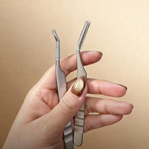 Pince à épiler professionnelle de niveau maître pour extensions de cils, style ukrainien et chinois, haute précision - Product Image 6
