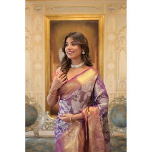 AMRUT PAITHANI PREMIUM DISEÑADOR SAREE - Product Image 5
