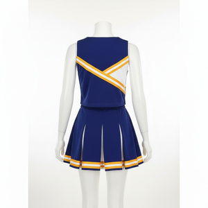 บริการ OEM ชุดยูนิฟอร์มเชียร์ลีดเดอร์สำหรับผู้ใหญ่แบบกำหนดเอง พิมพ์ลายแบบ Sublimation บนผ้าโพลีเอสเตอร์ด้วยเทคนิคการถ่ายเทความร้อน TESSUTO INDUSTRIES ขั้นต่ำ 10 ชิ้น - Product Image 3