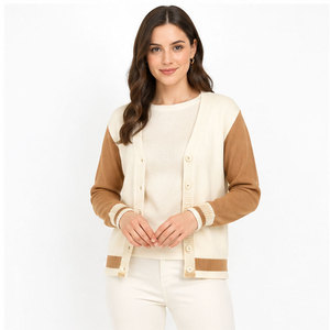 Nouveaux ensembles pour femmes d'hiver, tenue décontractée élégante, 100% coton/laine, qualité supérieure, vente en gros - Product Image 1