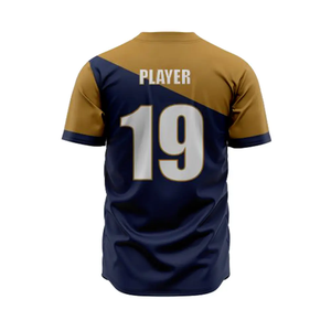 Premium Quality Baseball Jerseys Custom Design Sublimation Printed Team Wear Breathable Plus Size Baseball Uniform for Men - Product Image 5